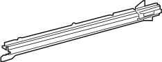 Image of Rocker Panel Reinforcement (Right, Rear) image for your 2018 Toyota Corolla   