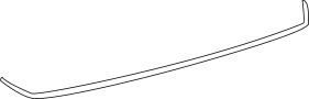 View Liftgate Reveal Molding (Lower) Full-Sized Product Image 1 of 1