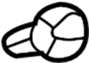 View Grommet. Cover. Bumper. (Upper) Full-Sized Product Image