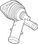 View Thermostat. Inlet. Engine. Coolant.  Full-Sized Product Image