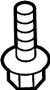 View Bolt. Mount. Bracket. (Front, Rear, Upper, Lower) Full-Sized Product Image 1 of 6