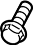 View Exhaust Manifold Heat Shield Bolt (Upper, Lower) Full-Sized Product Image