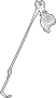 Image of Seat Belt Lap and Shoulder Belt (Rear) image for your Toyota