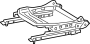 Image of Seat. Frame. (Front). Rails to which the Seat. image for your 2023 TOYOTA COROLLA