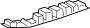 Image of Headliner Insulator image for your 2024 TOYOTA COROLLA XSE Hatchback