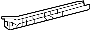 Image of Rail. (Front, Rear, Upper, Lower). Reinforcement panel or. image for your 2013 Toyota Corolla   