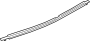 Image of Door Belt Molding (Rear) image for your 2019 Toyota Tundra   