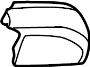 Image of Back Glass Wiper Arm Cap (Rear) image for your 2013 Toyota Corolla  LE SEDAN 