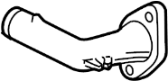 View Engine Coolant Thermostat Housing Full-Sized Product Image 1 of 2