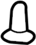 View Hood Insulation Pad Clip Full-Sized Product Image