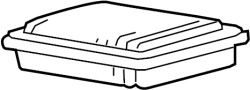 Image of Engine Air Filter image for your 2023 TOYOTA GR86