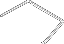 Image of Windshield Molding (Upper) image for your 2022 Toyota 4Runner  TRD Off-Road Sport Utility 