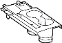 Image of PANEL SUB-ASSY, CONSOLE, UPPER REAR. DK.GRAY,TRIM1# image for your 2006 Scion TC LIFTBACK, G 2400CC 16-VALVE DOHC EFI, AUTOMATIC 4-SPEED