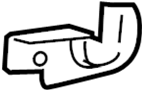 View Seat Trim Panel (Front, Lower) Full-Sized Product Image 1 of 8
