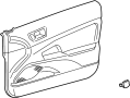 Image of BOARD SUB-ASSY, FRONT DOOR TRIM, LH. DK.GRAY,TRIM1# image for your 2006 Scion TC LIFTBACK, G 2400CC 16-VALVE DOHC EFI, AUTOMATIC 4-SPEED