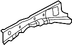 Image of REINFORCED. Rail. (Front, Rear, Upper, Lower). Fender Apron. image for your TOYOTA PRIUS