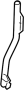 Image of Engine Oil Dipstick Tube image for your 2016 TOYOTA TACOMA TRD Off-Road Extended Cab Pickup Fleetside 3.5L M/T 4WD