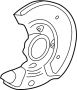 View Brake Dust Shield Full-Sized Product Image