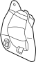Image of Steering Coupling Boot (Upper) image for your 2005 Toyota 4Runner  Limited Sport Utility 