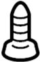 Image of Screw. Sunvisor.  Sun Visor Bolt. Sun. image for your 2024 TOYOTA COROLLA Hybrid Nightshade Sedan
