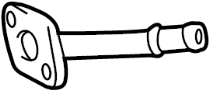 Image of Pipe, Water BY - Passenger. image for your 2023 Toyota Corolla Cross   