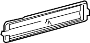 Image of Cabin Air Filter Cover image for your TOYOTA RAV 4 LE