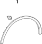 View Molding. Clip. (Lower) Full-Sized Product Image