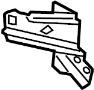 Image of Fender Apron Bracket (Front, Lower) image for your 2007 Toyota Yaris  LE Hatchback 