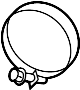 View Clamp. Air. Hose. Intake.  Full-Sized Product Image