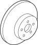View Disc Brake Rotor (Front) Full-Sized Product Image 1 of 3