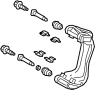Image of Disc Brake Caliper Bracket image for your 2012 Toyota Sienna   