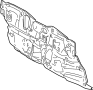 Image of Engine Compartment Insulation (Rear) image for your 2010 Toyota Avalon   