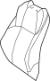 Image of Seat Back Cushion Cover (Front) image for your 2016 Toyota Corolla   