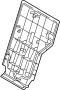 Image of Seat Back Panel (Rear) image for your 2009 Toyota Camry  XLE SEDAN 