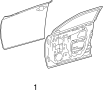 Image of Door Outer Panel (Front) image for your 2018 Toyota C-HR   