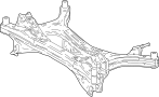 Image of Suspension Subframe Crossmember (Rear) image for your 2020 Toyota Prius  Technology Hatchback 