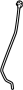 Image of ROD, HOOD SUPPORT image for your 2003 TOYOTA SIENNA