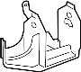 Image of BRACKET, ENGINE MOUNTING, LH(FOR TRANSVERSE ENGINE) image for your 2009 TOYOTA CAMRY XLE