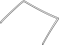 View Windshield Molding (Upper) Full-Sized Product Image 1 of 1