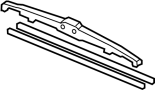 Image of Windshield Wiper Blade (Left, Front) image for your 2019 Toyota Highlander  Limited Sport Utility 