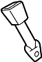 Image of Seat Belt Receptacle (Left, Rear) image for your 2009 Toyota Corolla   