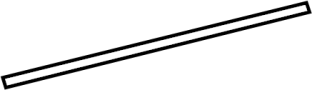 Image of Back Glass Wiper Blade Refill image for your 2017 TOYOTA LAND CRUISER