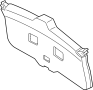 Image of BOARD ASSY, BACK DOOR TRIM. DK.GRAY,TRIM1# image for your 2009 Scion XD
