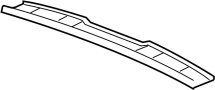 Image of PANEL ASSY, BACK DOOR TRIM, UPPER. DK.GRAY,TRIM1# image for your 2009 Scion XD