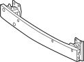 Image of Bumper Impact Bar (Front) image for your 2024 Toyota Sequoia  Limited Sport Utility 