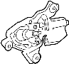Image of Back Glass Wiper Motor (Rear) image for your 2015 Toyota Sequoia  SR5 Sport Utility 