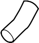 Image of Radiator Coolant Hose (Upper, Lower) image for your 2009 Toyota Avalon   