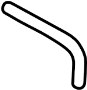 Image of Engine Coolant Reservoir Hose image for your 2008 Toyota Highlander  Hybrid Limited Sport Utility 