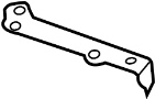 Image of Fender Liner Support Bracket (Left, Front, Lower) image for your 2014 Toyota Yaris   