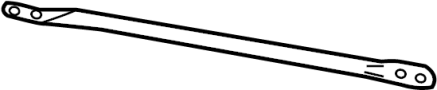 Image of Suspension Strut Brace (Left, Front) image for your 1997 Toyota Avalon   